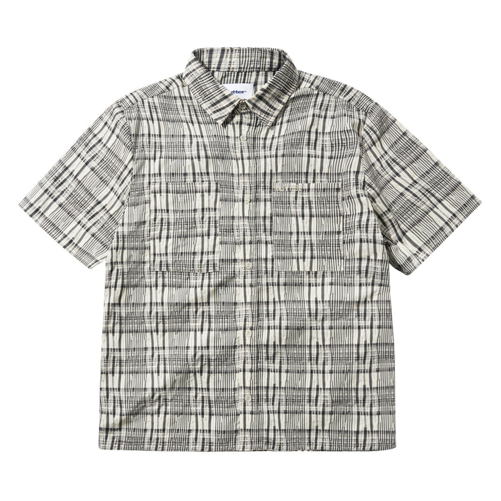 Butter Goods Spring Shirt - Black/Cream
