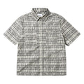 Butter Goods Spring Shirt - Black/Cream