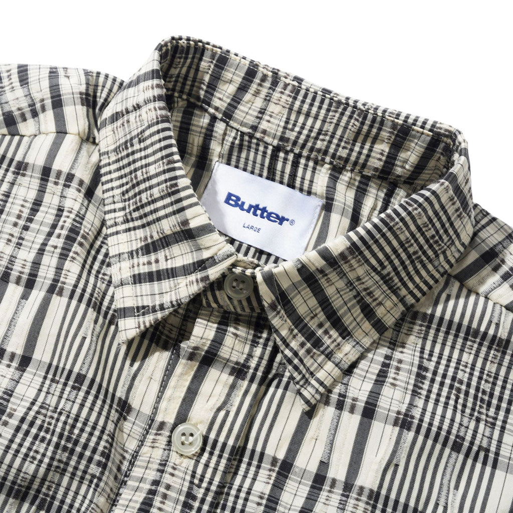 Butter Goods Spring Shirt - Black/Cream