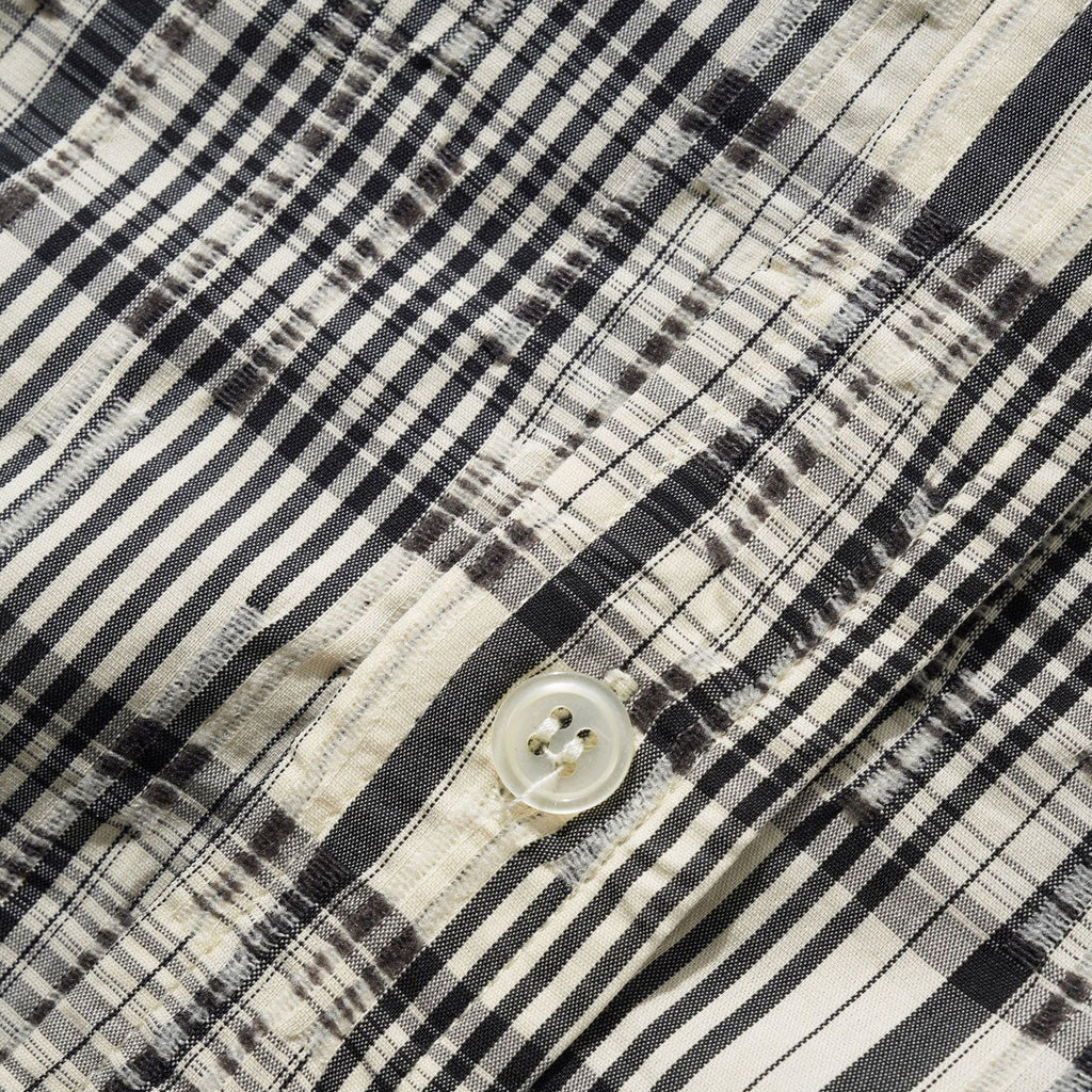 Butter Goods Spring Shirt - Black/Cream