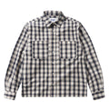 Butter Goods Shadowplaid Long Sleeve Shirt - Tan