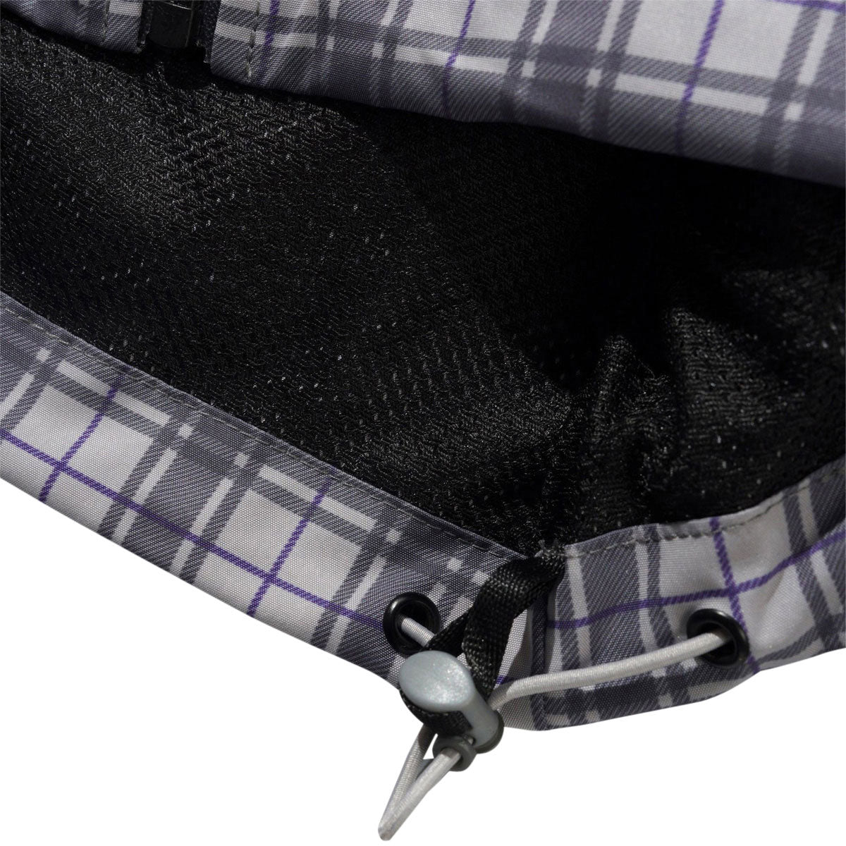 Butter Goods Plaid Nylon Jacket - Grey
