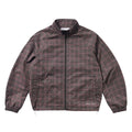 Butter Goods Plaid Nylon Jacket - Burgundy