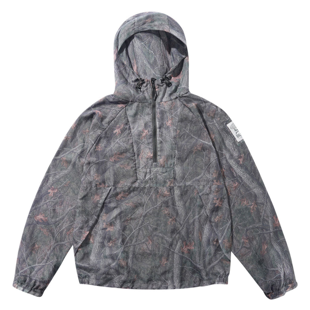 Butter Goods Fine Mesh Anorak Jacket - Forest Camo