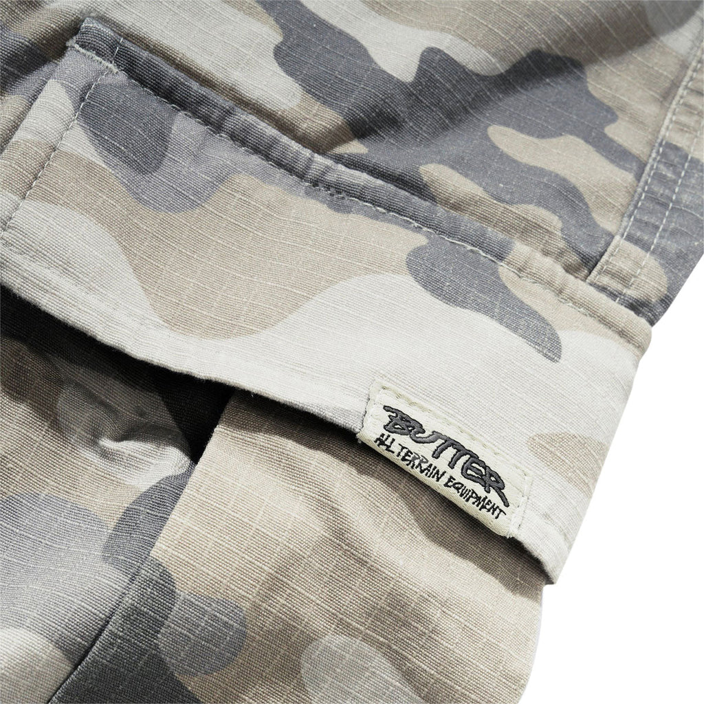 Butter Goods Cargo Shorts - Snow Camo