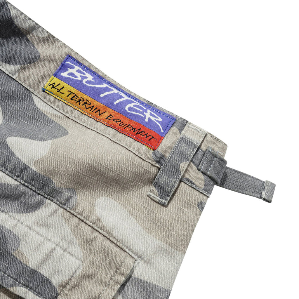 Butter Goods Cargo Shorts - Snow Camo