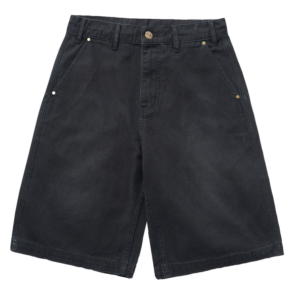 Butter Goods Work Shorts - Washed Black
