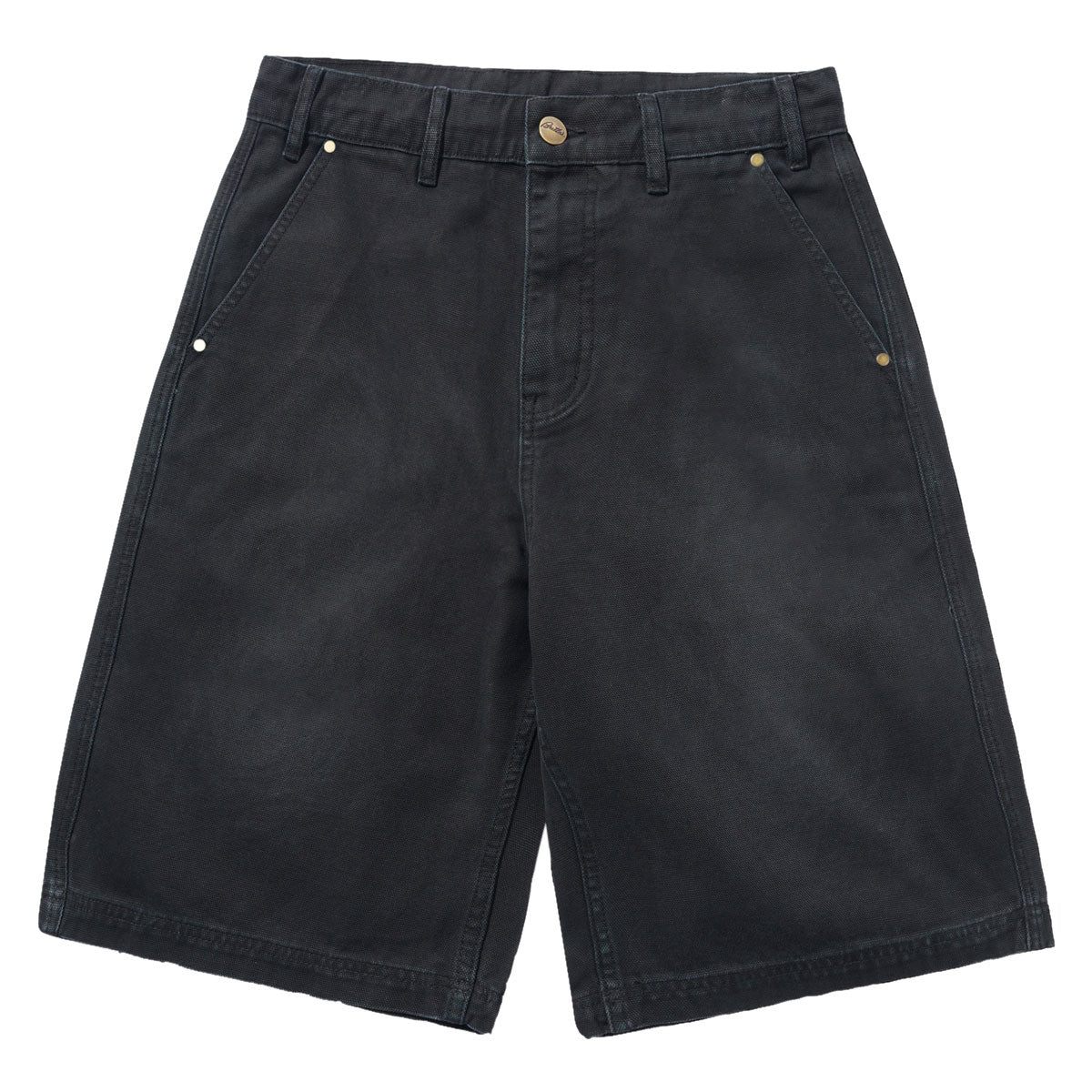 Butter Goods Work Shorts - Washed Black