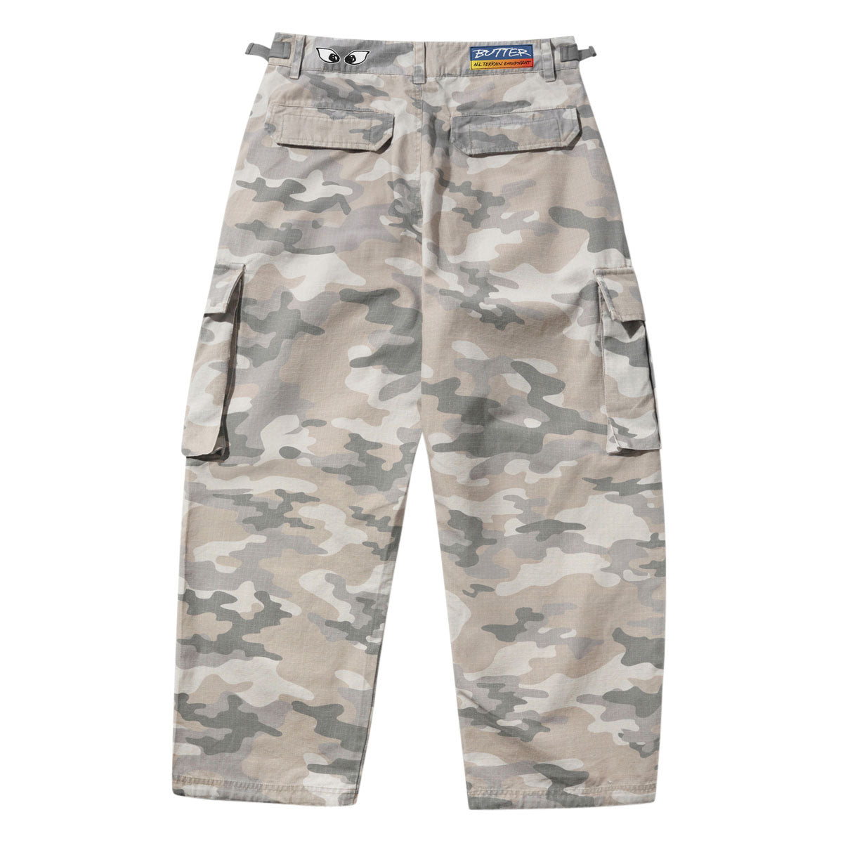 Butter Goods Cargo Pants - Snow Camo