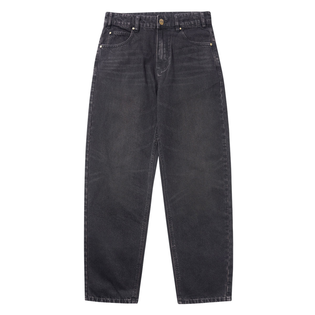 Butter Goods Straight Leg Denim Jeans - Tinted Black