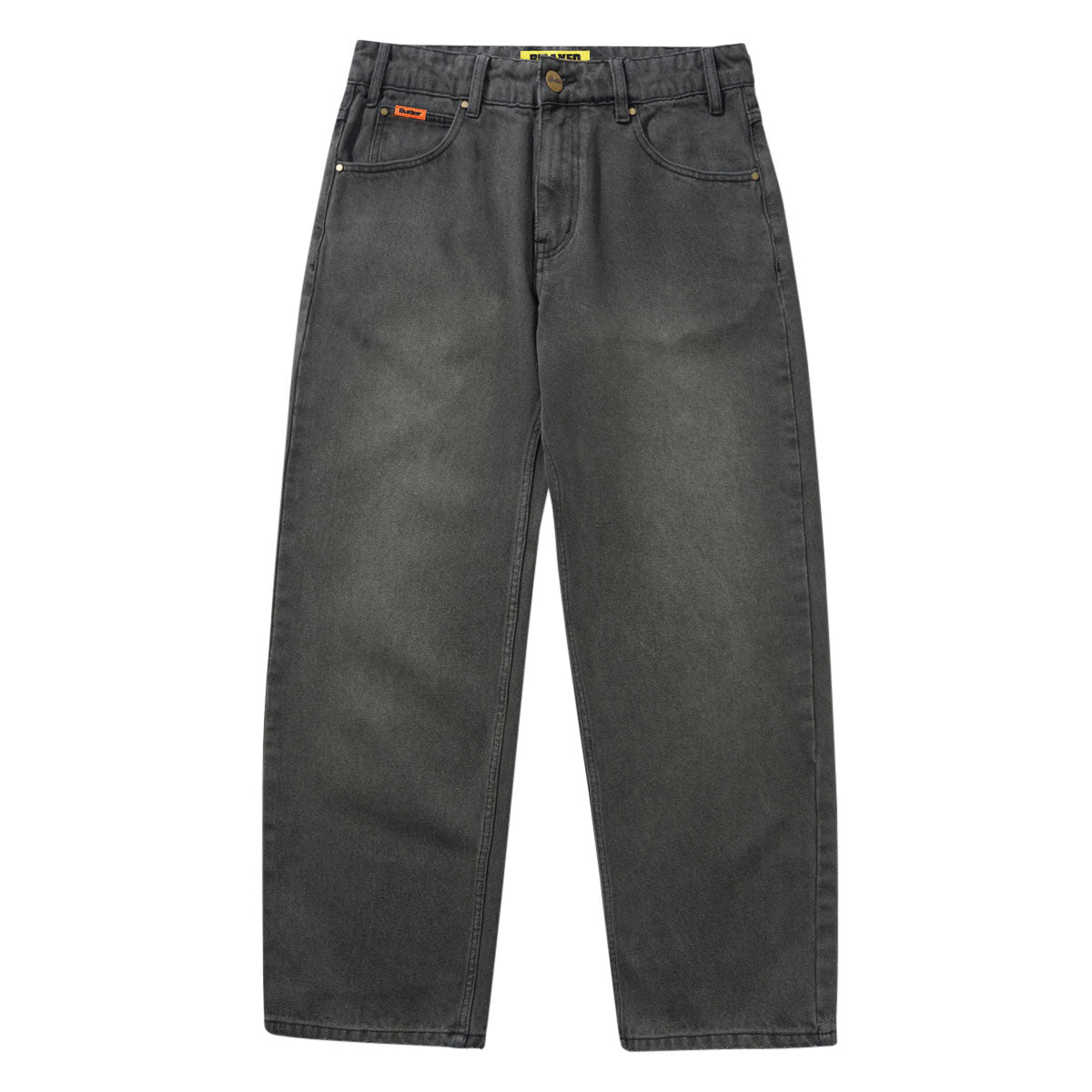 Butter Goods Relaxed Denim Jeans - Faded Black