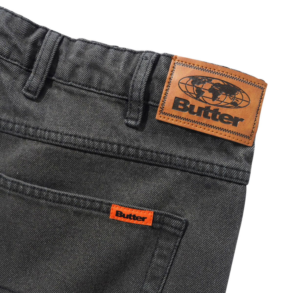 Butter Goods Relaxed Denim Jeans - Faded Black