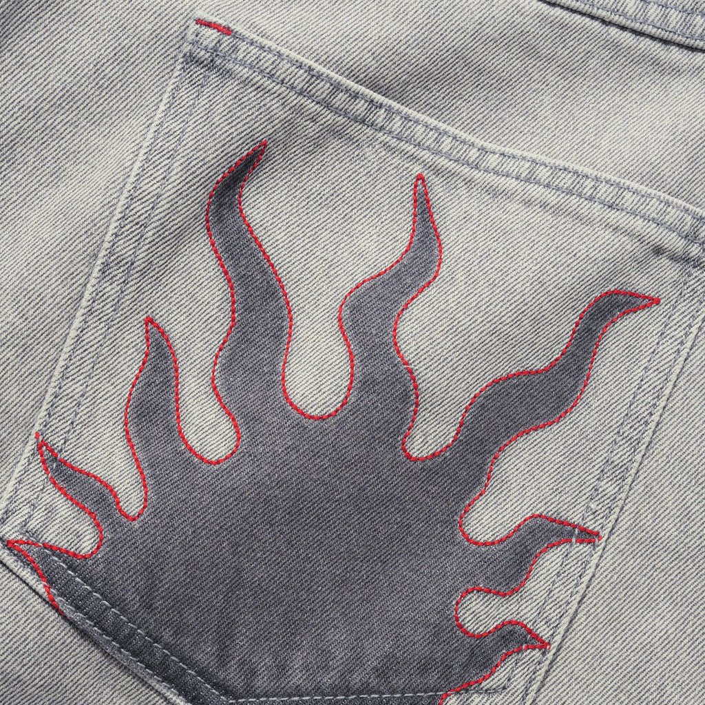 Butter Goods Solar Fade Denim Jeans - Grey Wash