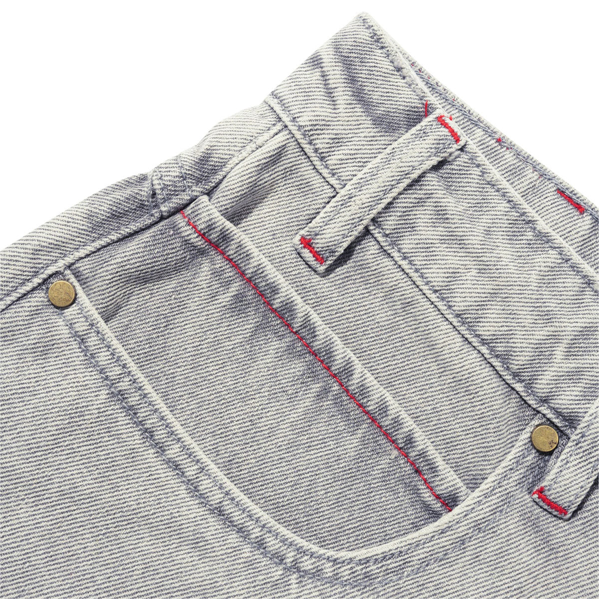 Butter Goods Solar Fade Denim Jeans - Grey Wash