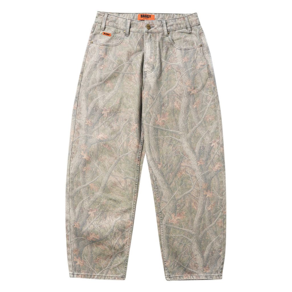 Butter Goods Baggy Denim Jeans - Forest Camo