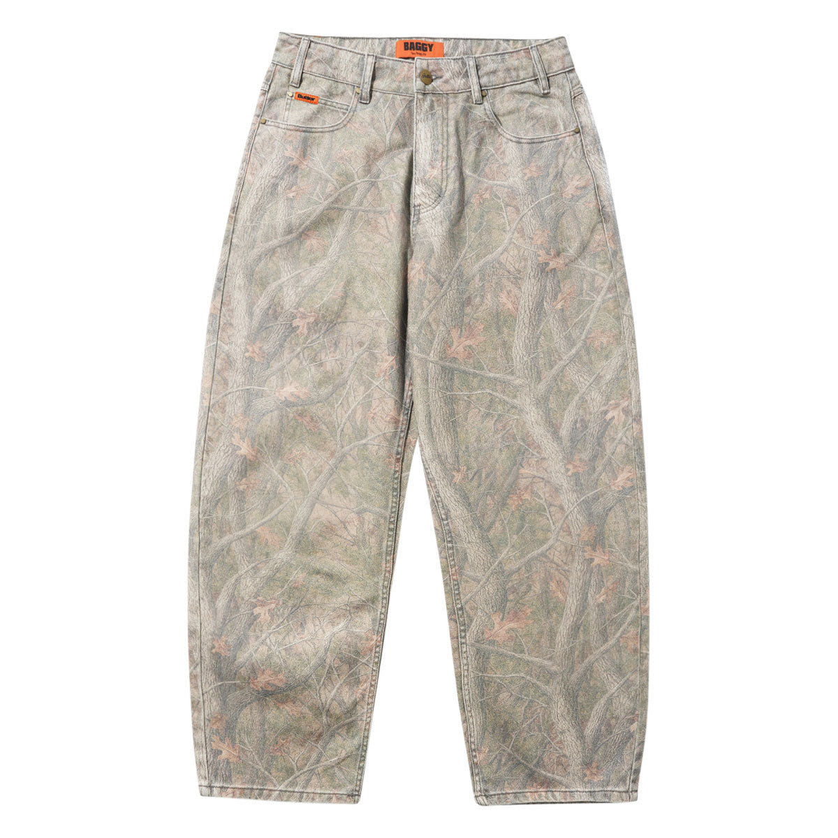 Butter Goods Baggy Denim Jeans - Forest Camo