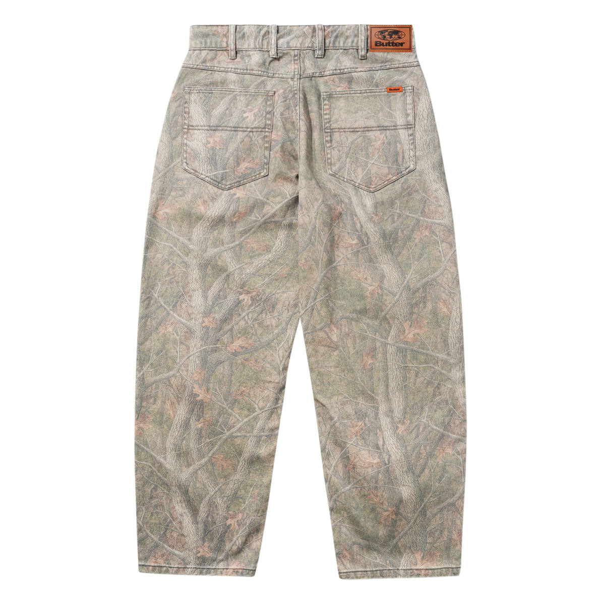 Butter Goods Baggy Denim Jeans - Forest Camo