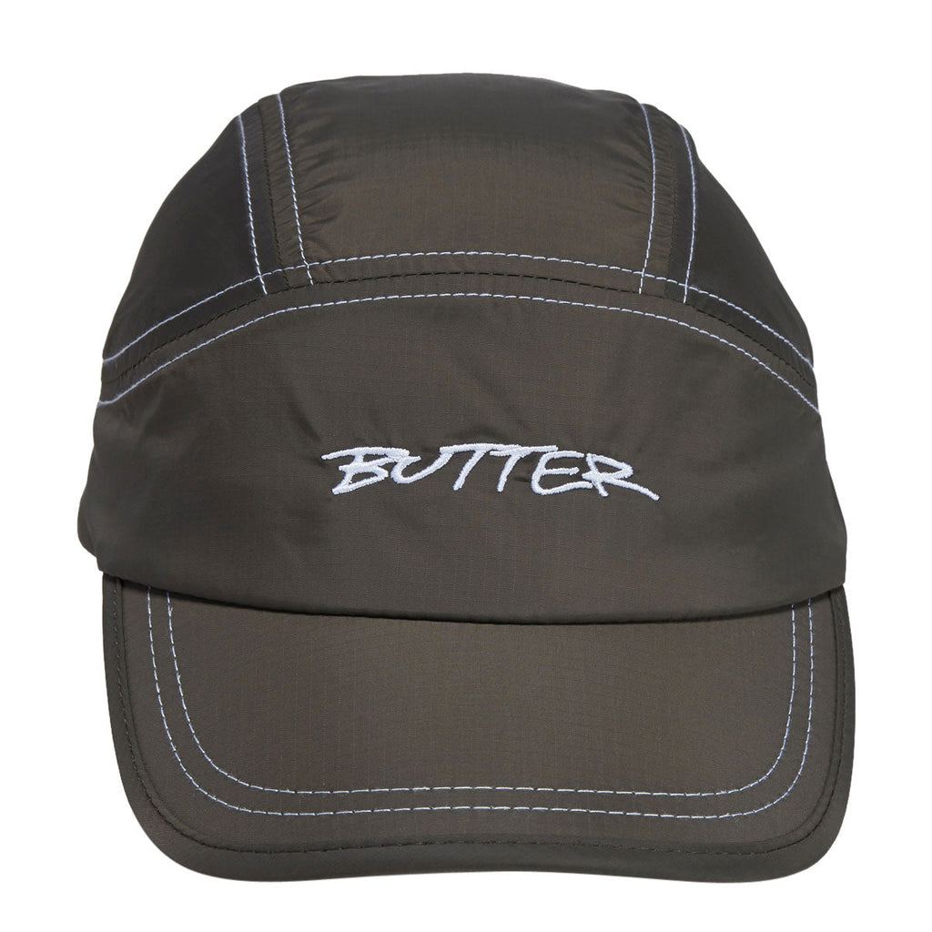 Butter Goods Trace 4 Panel Hat - Olive