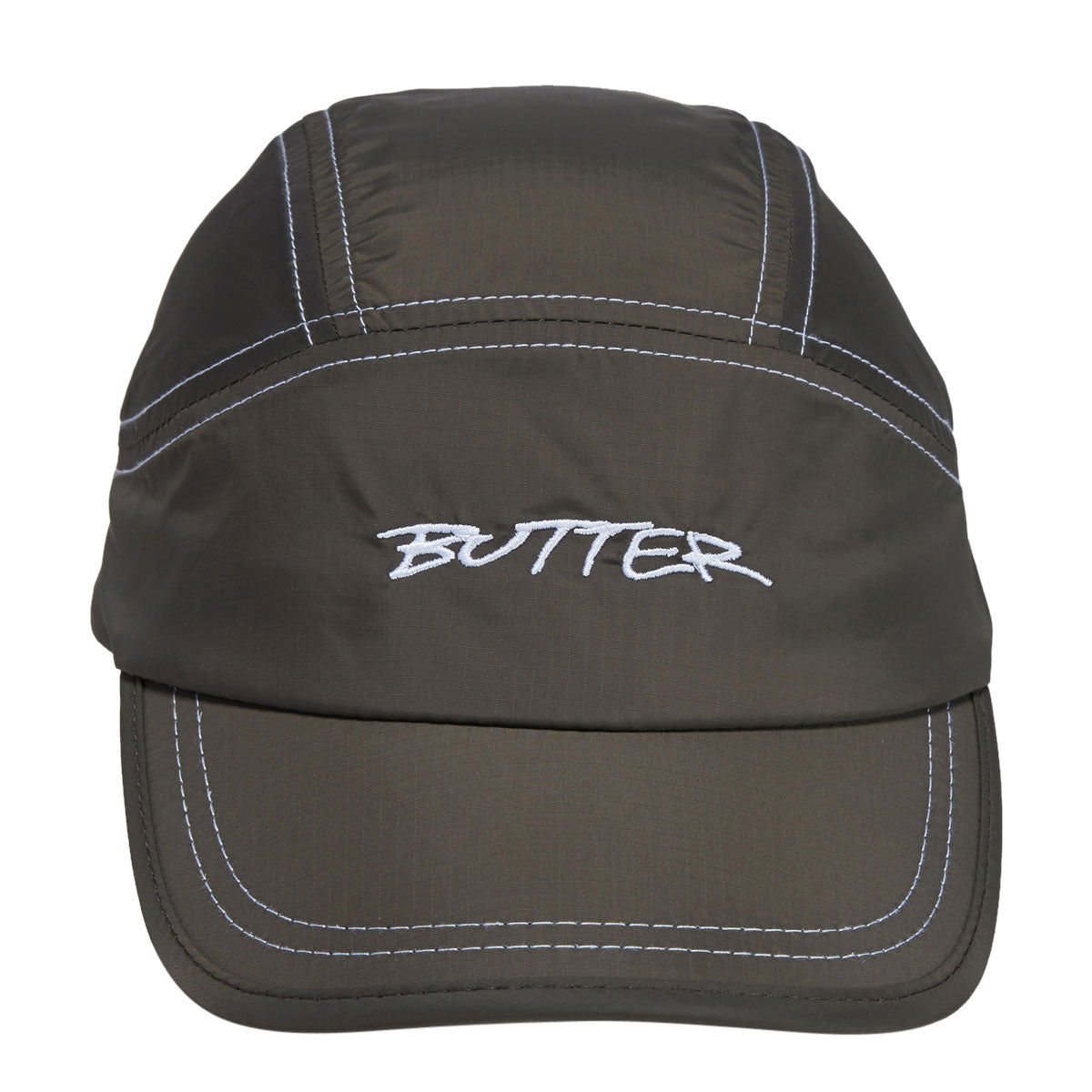 Butter Goods Trace 4 Panel Hat - Olive