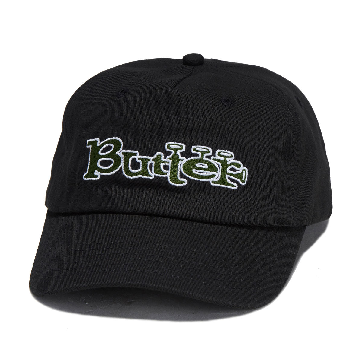 Butter Goods Trumpet 5 Panel Hat - Black