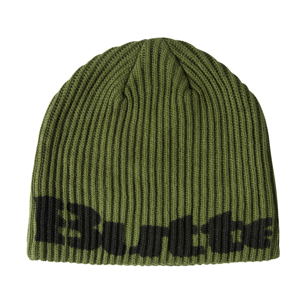 Butter Goods Stencil Skully Beanie - Army