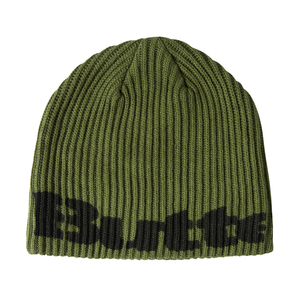Butter Goods Stencil Skully Beanie - Army