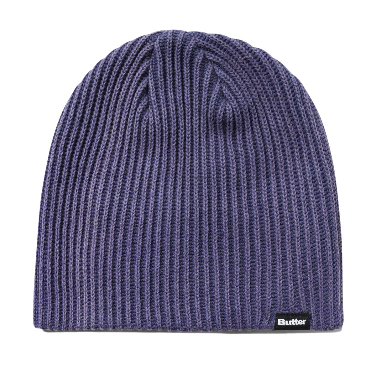 Butter Goods Ribbed Skully Beanie - Washed Dusk