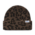 Butter Goods Distress Waffle Beanie - Leopard