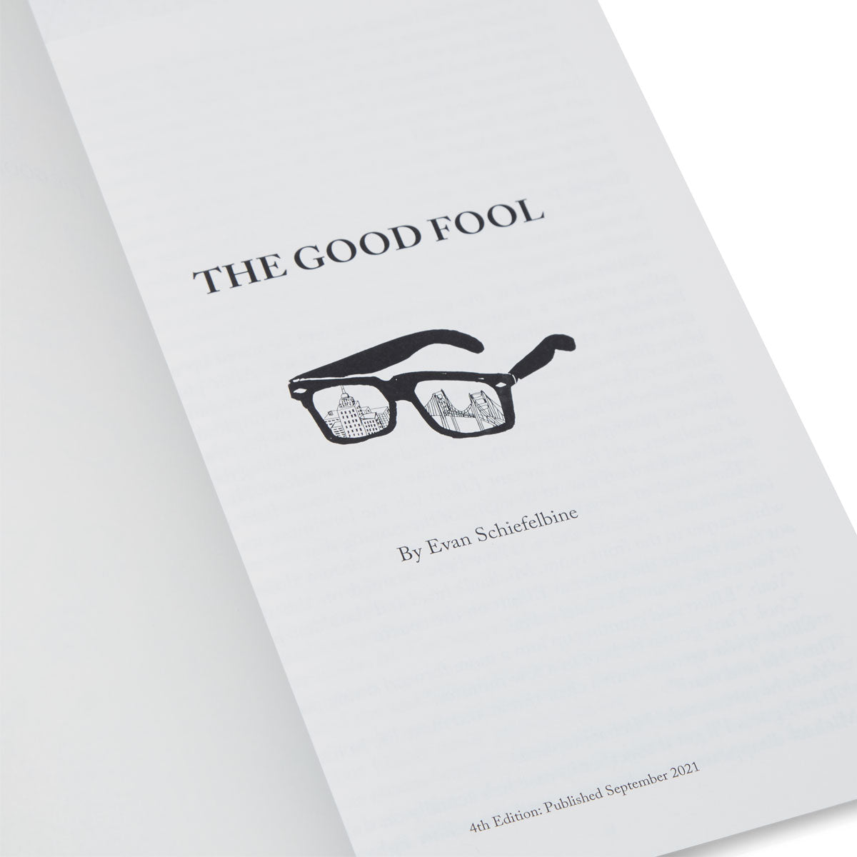 SML The Good Fool Book By Evan Schiefelbine