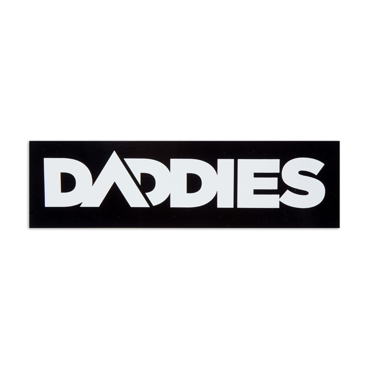 Daddies Stock Sticker Black