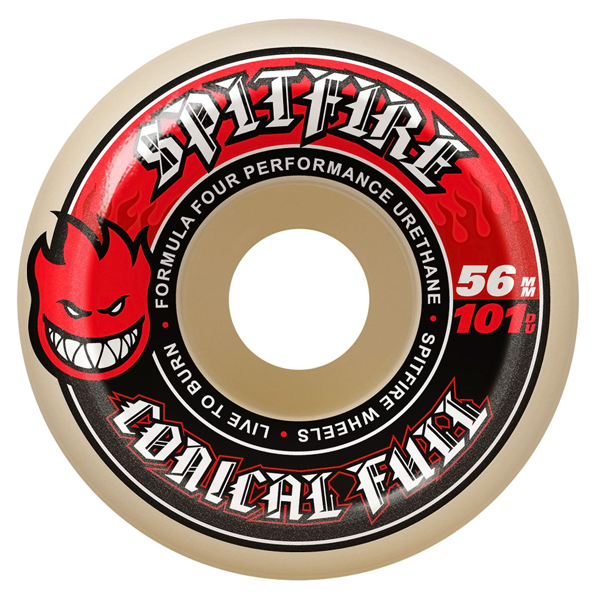 Spitfire F4 101d Conical Full Skateboard Wheels - 56mm