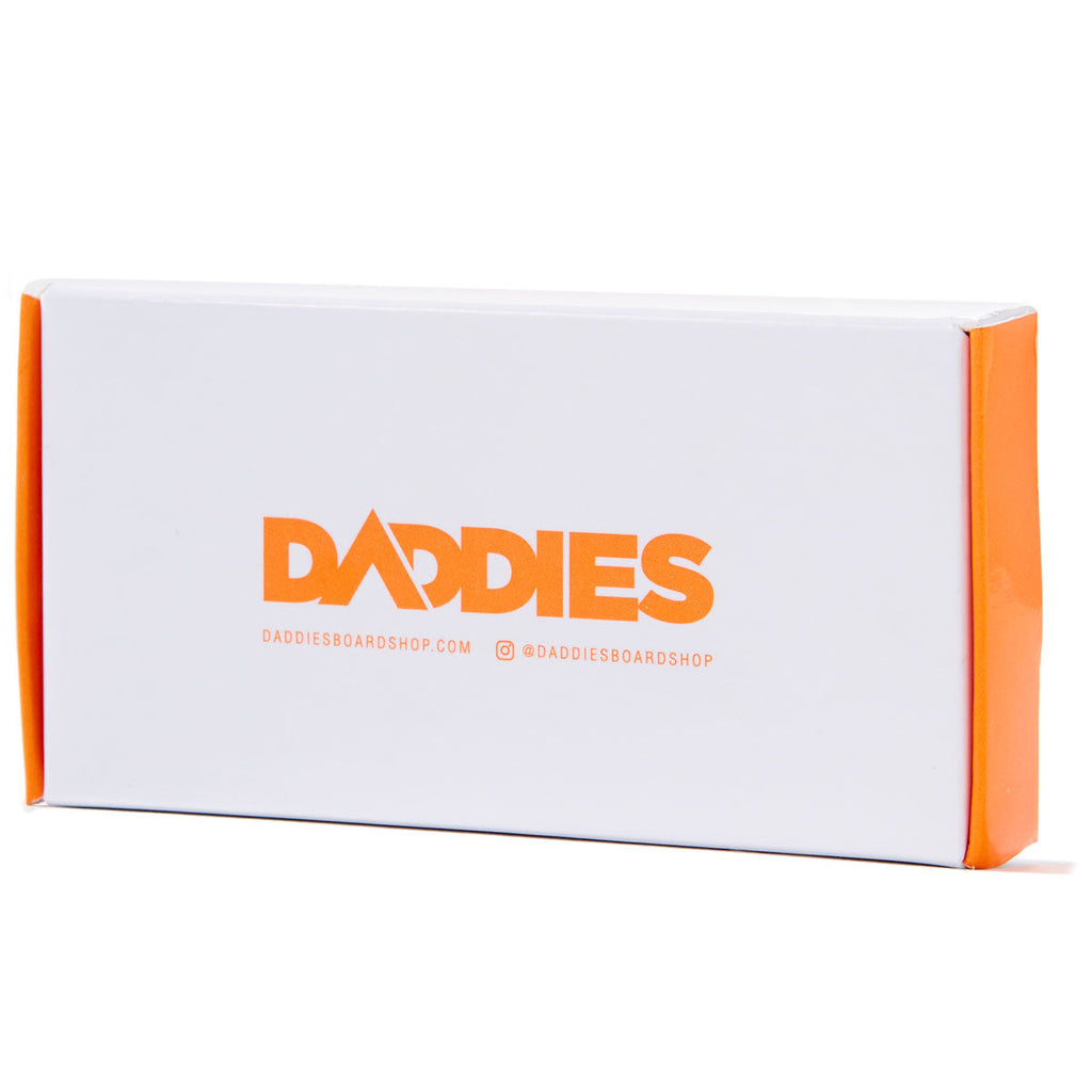 Daddies Steel Built In Skateboard Bearings - Orange