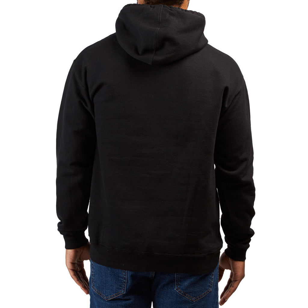 Zero Single Skull Hoodie - Black