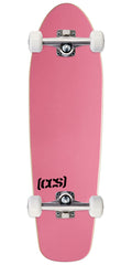 CCS Logo Cruiser Skateboard Complete - Pink - 8.00"