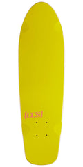 CCS Logo Cruiser Skateboard Deck - Yellow - 8.00"