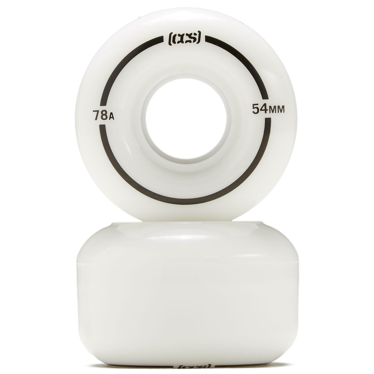 CCS Cruiser 78a Skateboard Wheels - White - 54mm