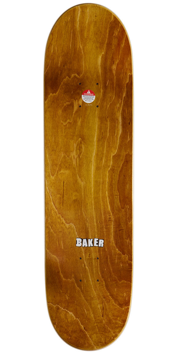 Baker Brand Logo Skateboard Deck - Black - 8.475"