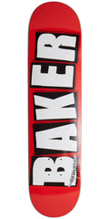 Baker Brand Logo Skateboard Deck - White - 7.30"