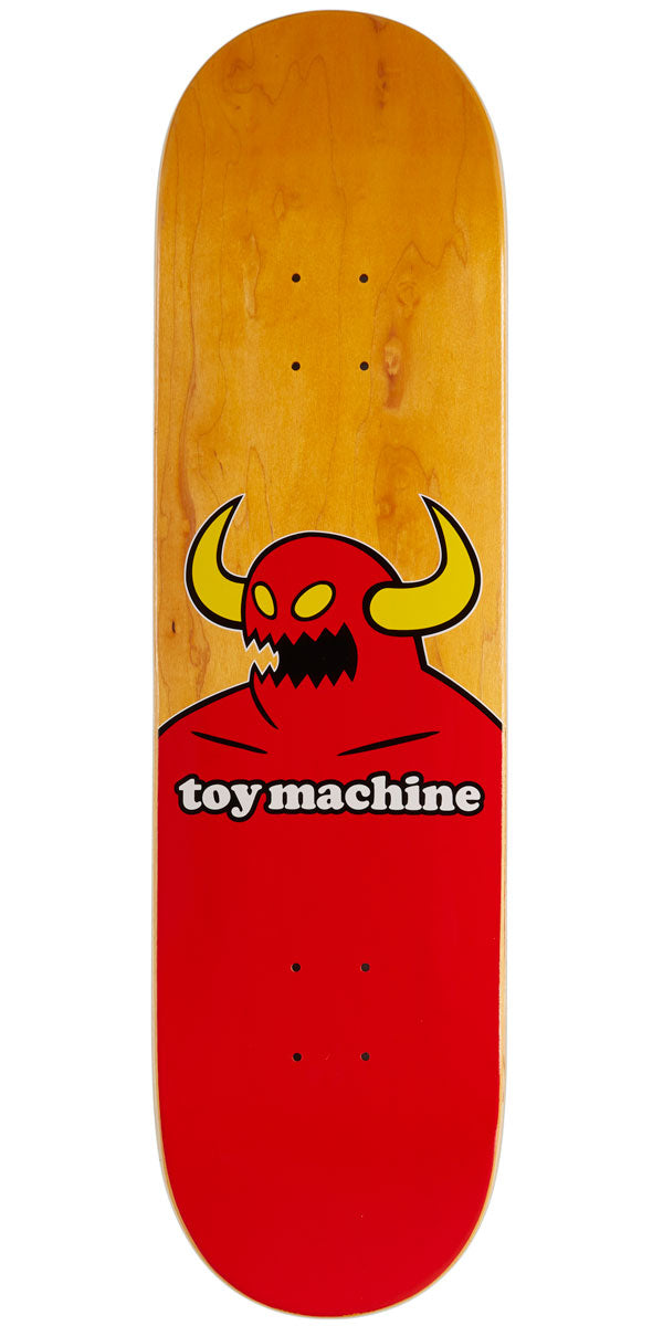 Toy Machine Monster Skateboard Deck - Assorted Stains - 8.375"