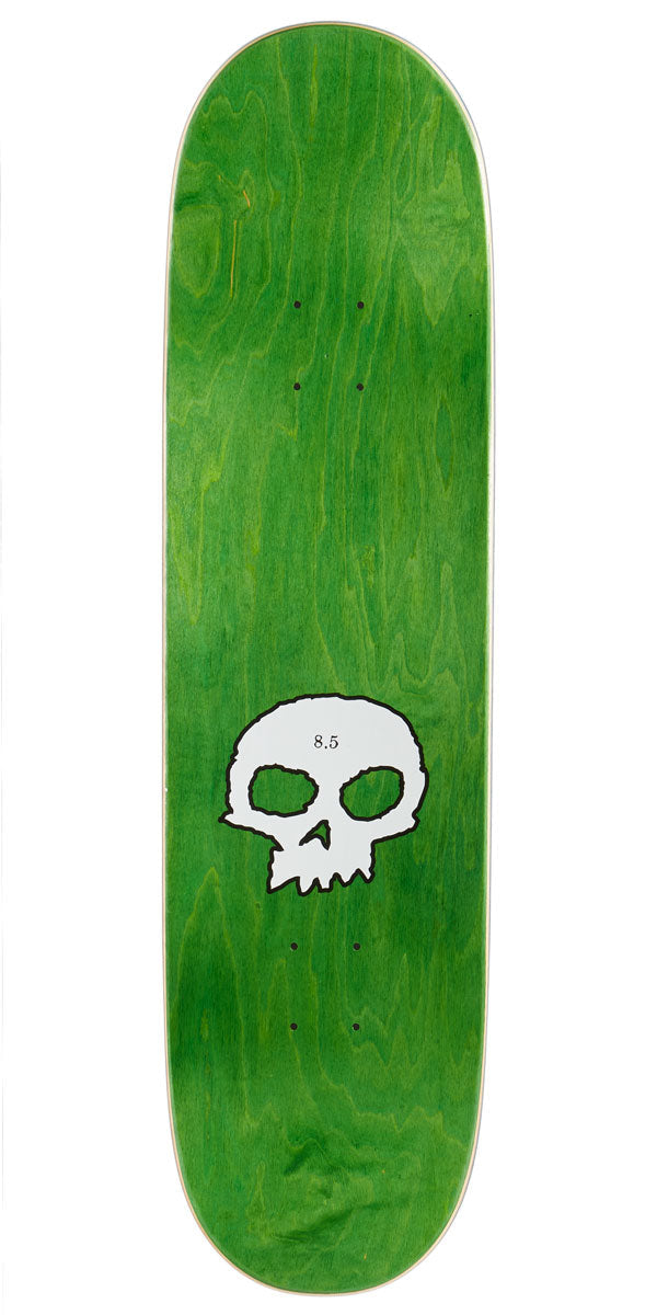 Zero Single Skull Skateboard Deck - 8.50"