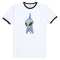 Alien Workshop Visitor Ringer T-Shirt - Natural/Navy