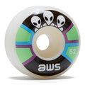 Alien Workshop Triad 97a Skateboard Wheels - White - 52mm