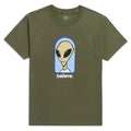 Alien Workshop Believe T-Shirt - Fatigue Green