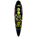 Daddies Mall Poster Blacklight Pintail Longboard Deck - Black/Glow