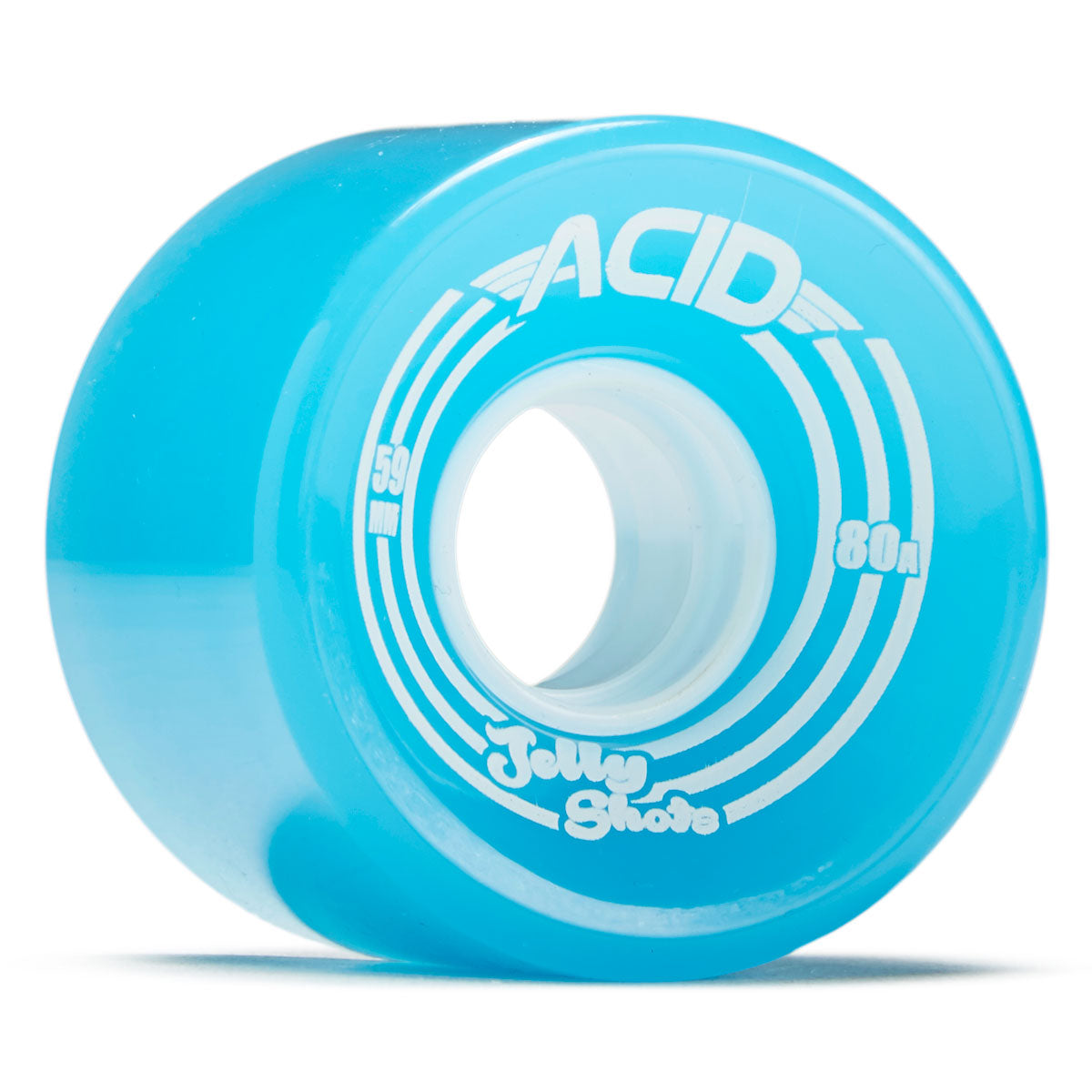Acid Jelly Shots 80a Skateboard Wheels - Blue - 59mm