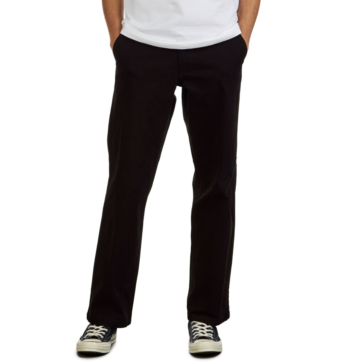 CCS Relaxed Stretch Chino Pants - Black