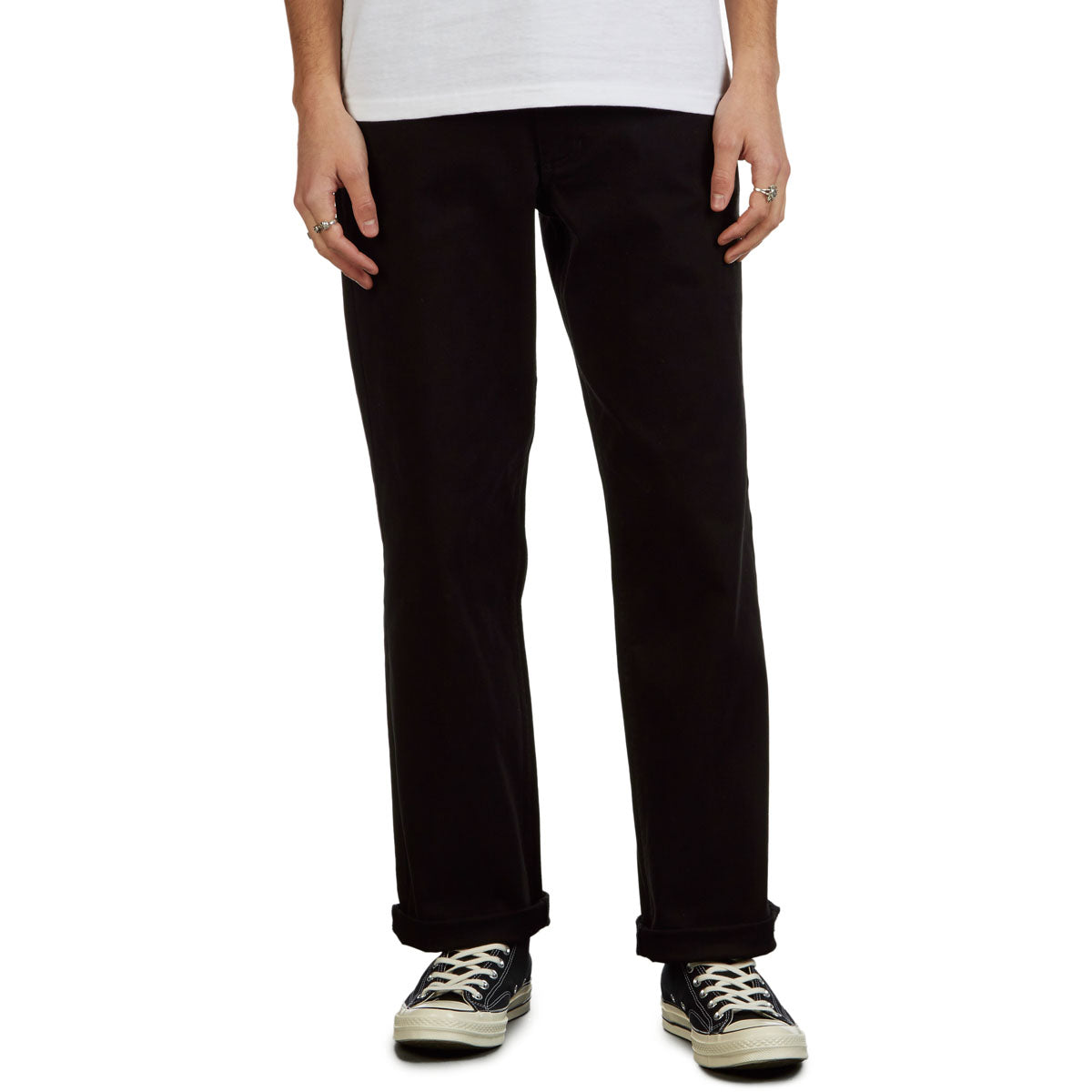 CCS Relaxed Stretch Chino Pants - Black