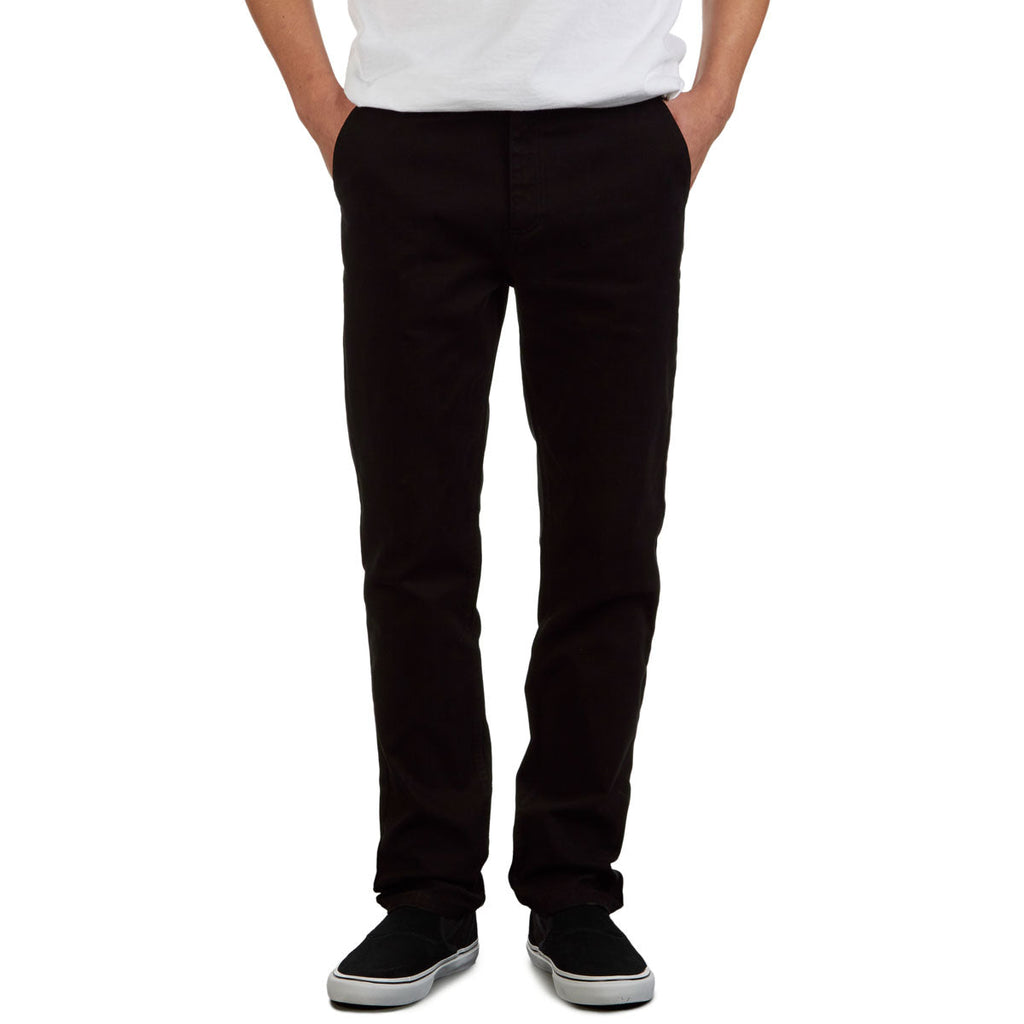CCS Slim Stretch Chino Pants - Black