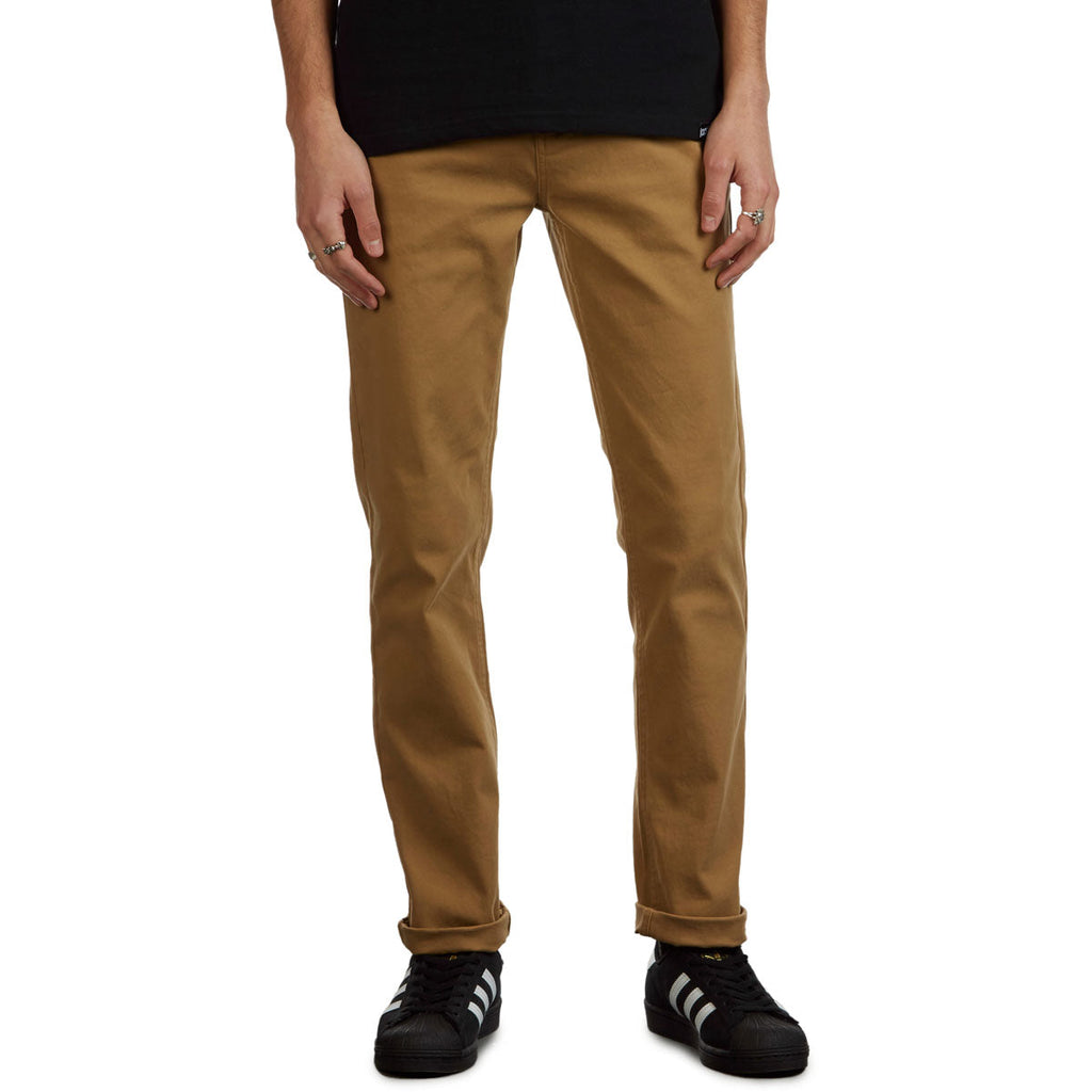 CCS Slim Stretch Chino Pants - Khaki