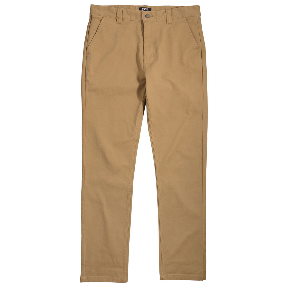 CCS Slim Stretch Chino Pants - Khaki